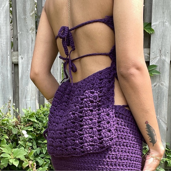 Handmade Crochet Coord Set - Picture 3 of 4